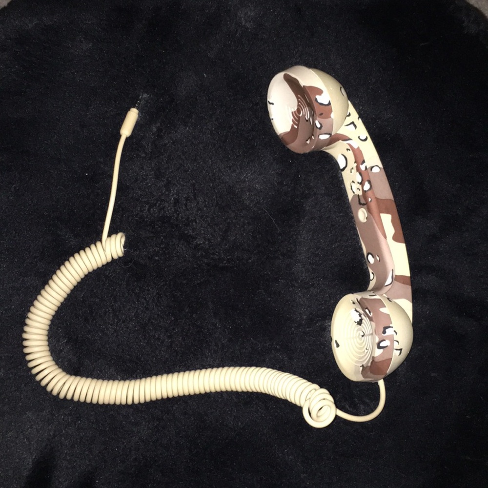 Camo POP handset from Urban Outfitters